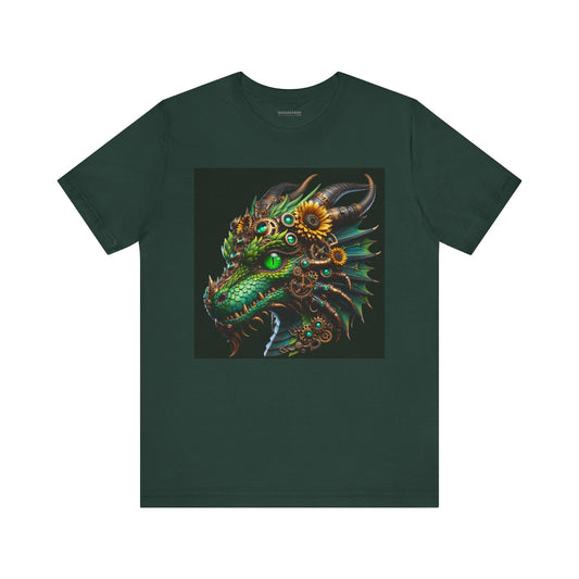 Steampunk Dragon Head: Mechanical Fantasy Collection