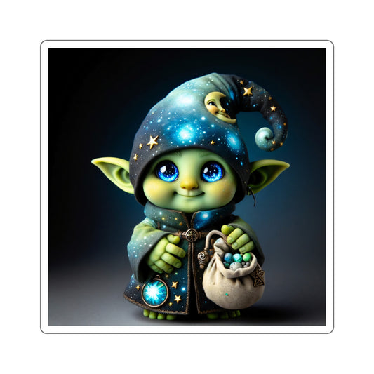 Sticker | Square | Fantasy | Celestial Magic | Goblin