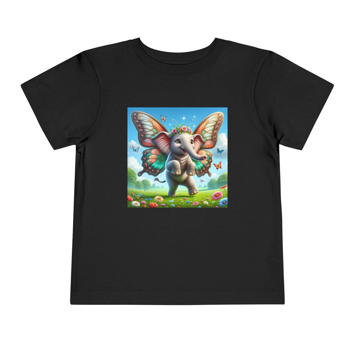 T-Shirt | Koszulka dla malucha | Krótki rękaw | Baśniowa fauna | Airavata | Słonik