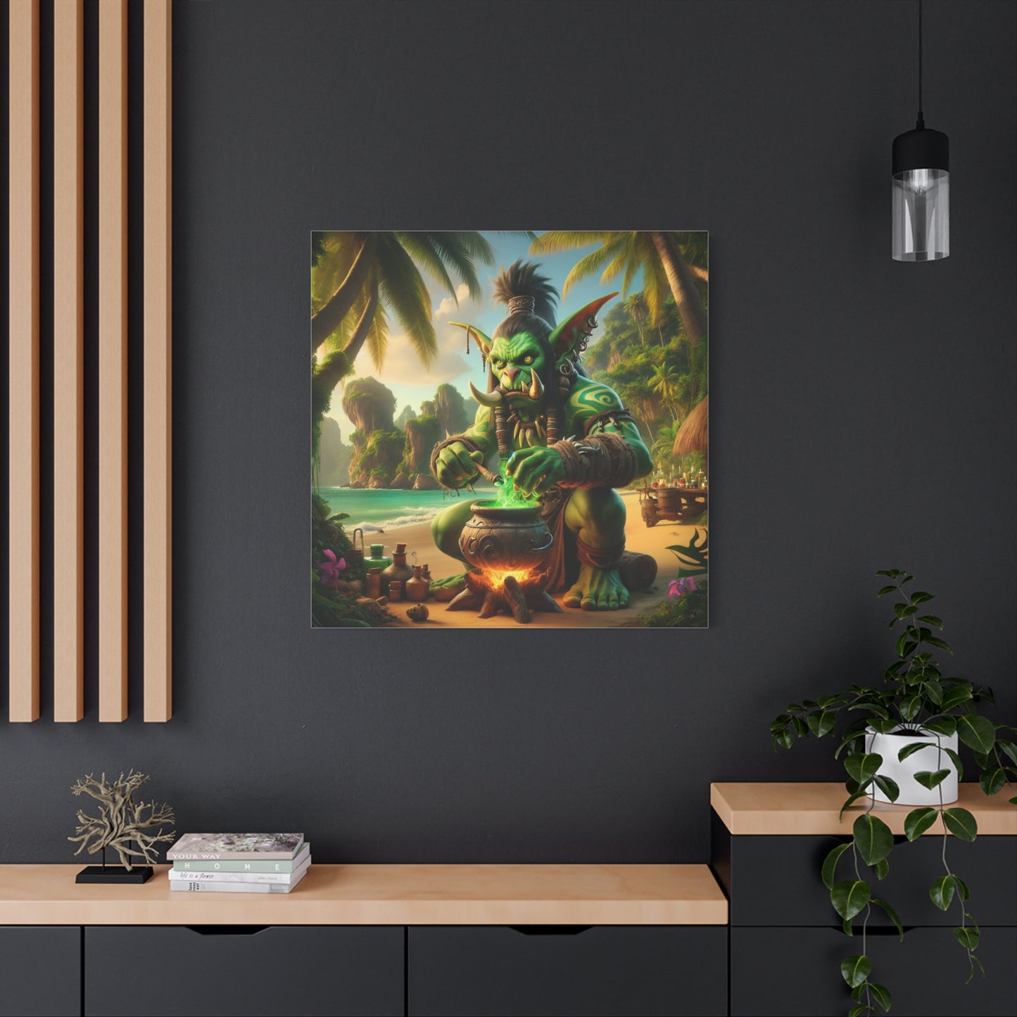 ผ้าใบ | ด้าน | เวทมนตร์อาถรรพณ์ | ชามานออร์ค