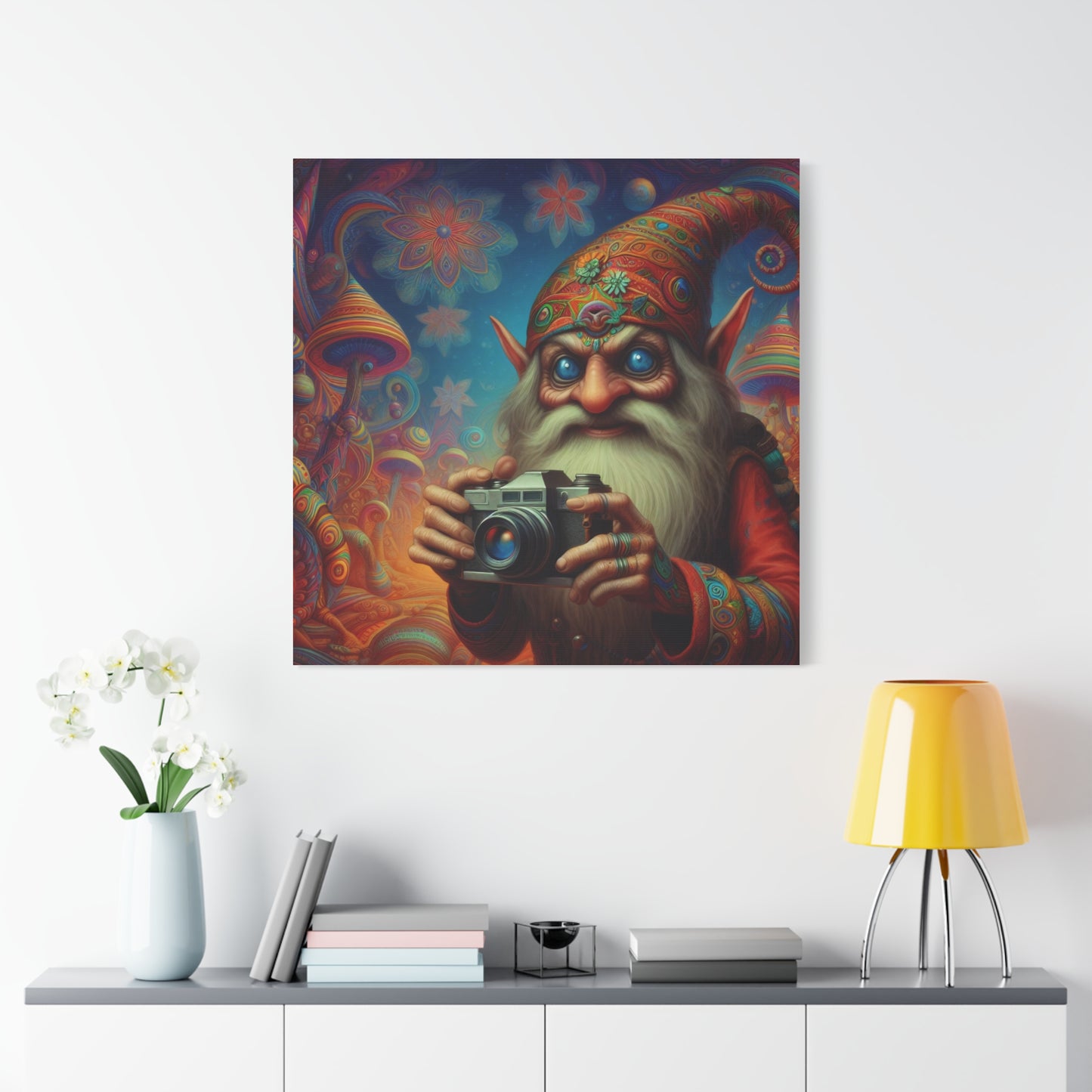 Płótno | Matowy | Fantasy | Słowiański Duch | Domovoi