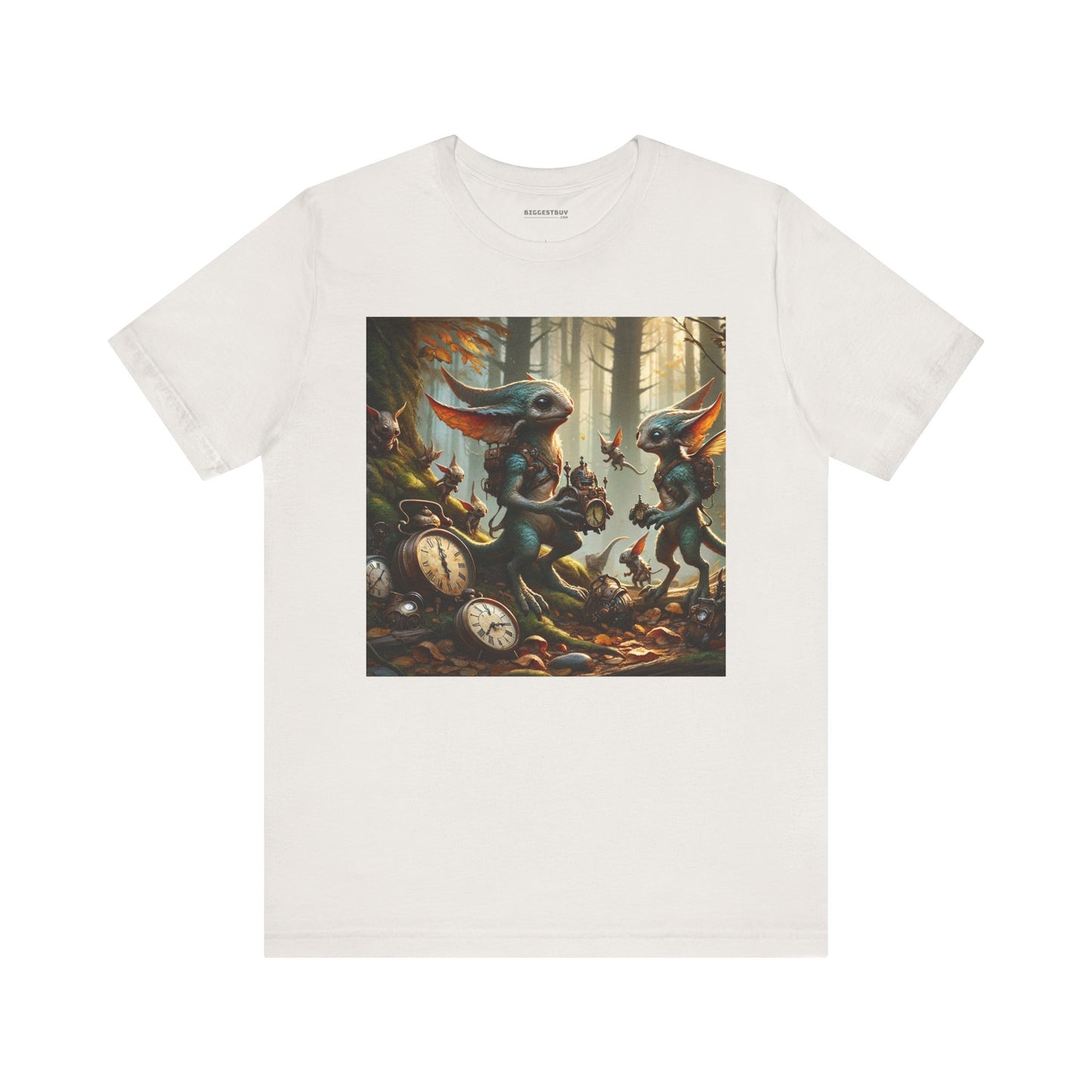 T-shirt | Unisex | Maglietta in jersey | Manica corta | Mitologia Celtica | Pooka | Foresta
