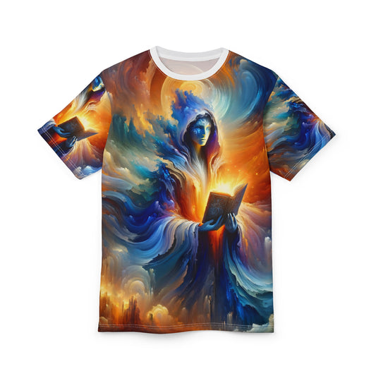 T-Shirt | All Over Print | Unisex Tee | Cosmic Fantasy | Arcane Magic | Spellcaster