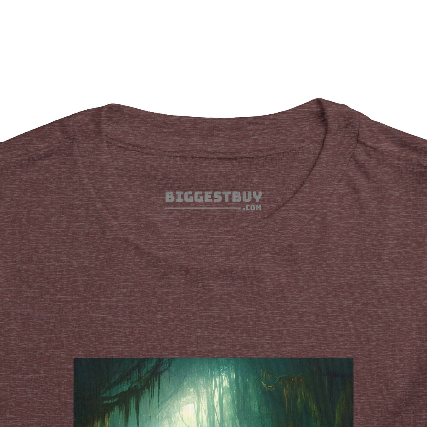 تي شيرت | تي شيرت للأطفال الصغار | كم قصير | باسيليسك الغابة | حارس أسطوري