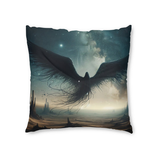 تکیہ | فرش کا تکیہ | ٹفٹڈ | مربع | کیہانی فینٹسی | کوزمک ریون