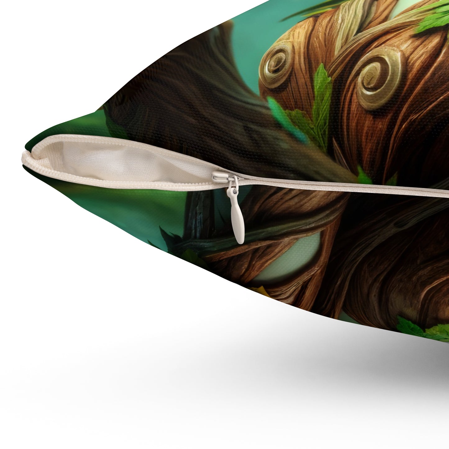 Kissen | Polyester | Quadratisch | Waldmythologie | Dryaden | Waldgeist