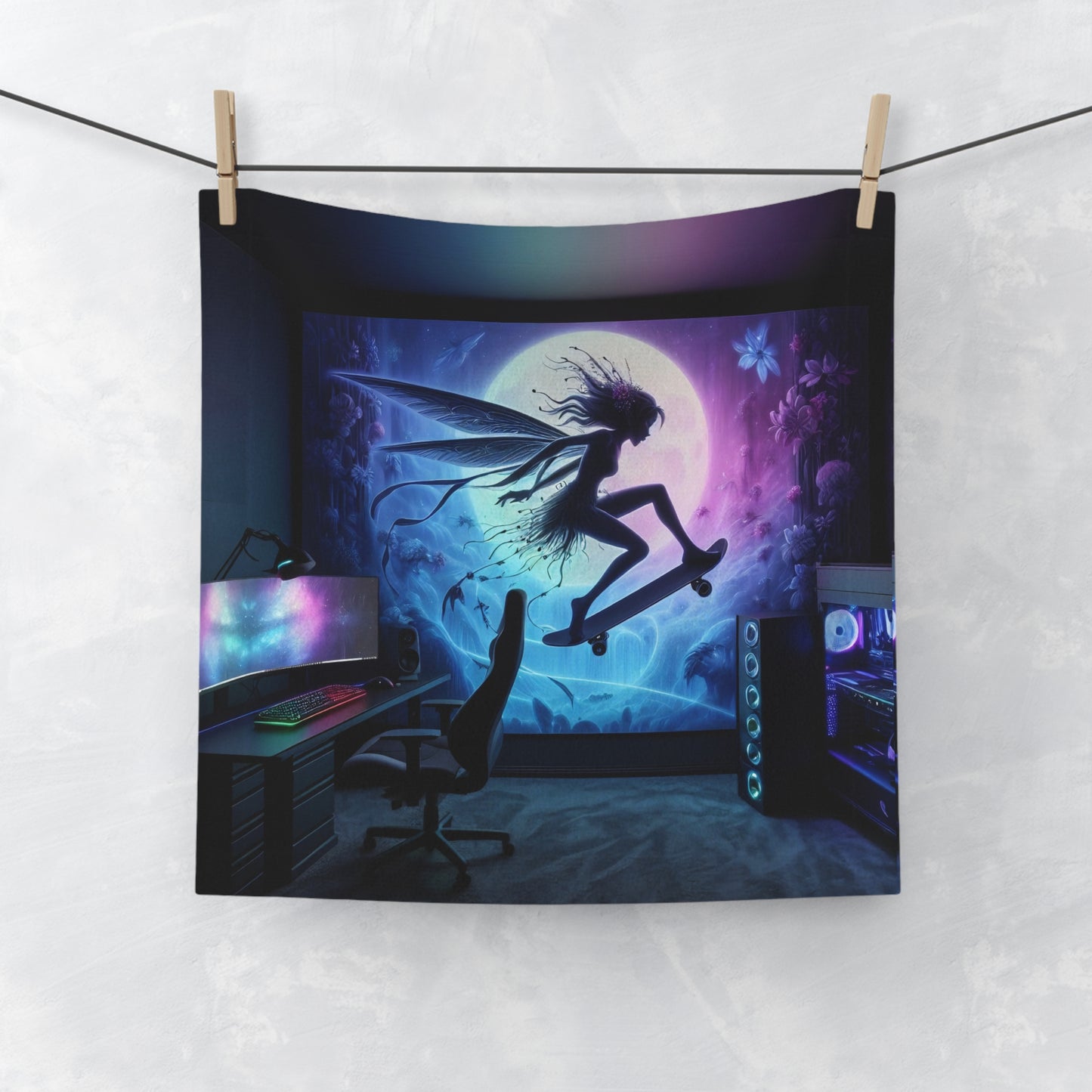 تولیہ | چہرے کا تولیہ | ہوائی پری افسانہ | سلف آرٹ