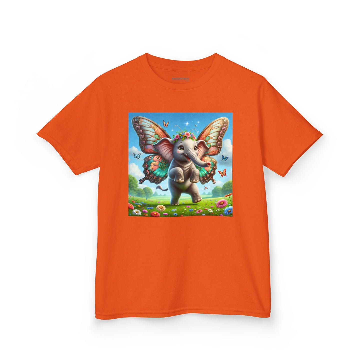 T-Shirt | Koszulka dziecięca | Ciężka bawełna | Baśniowa fauna | Airavata | Słonik