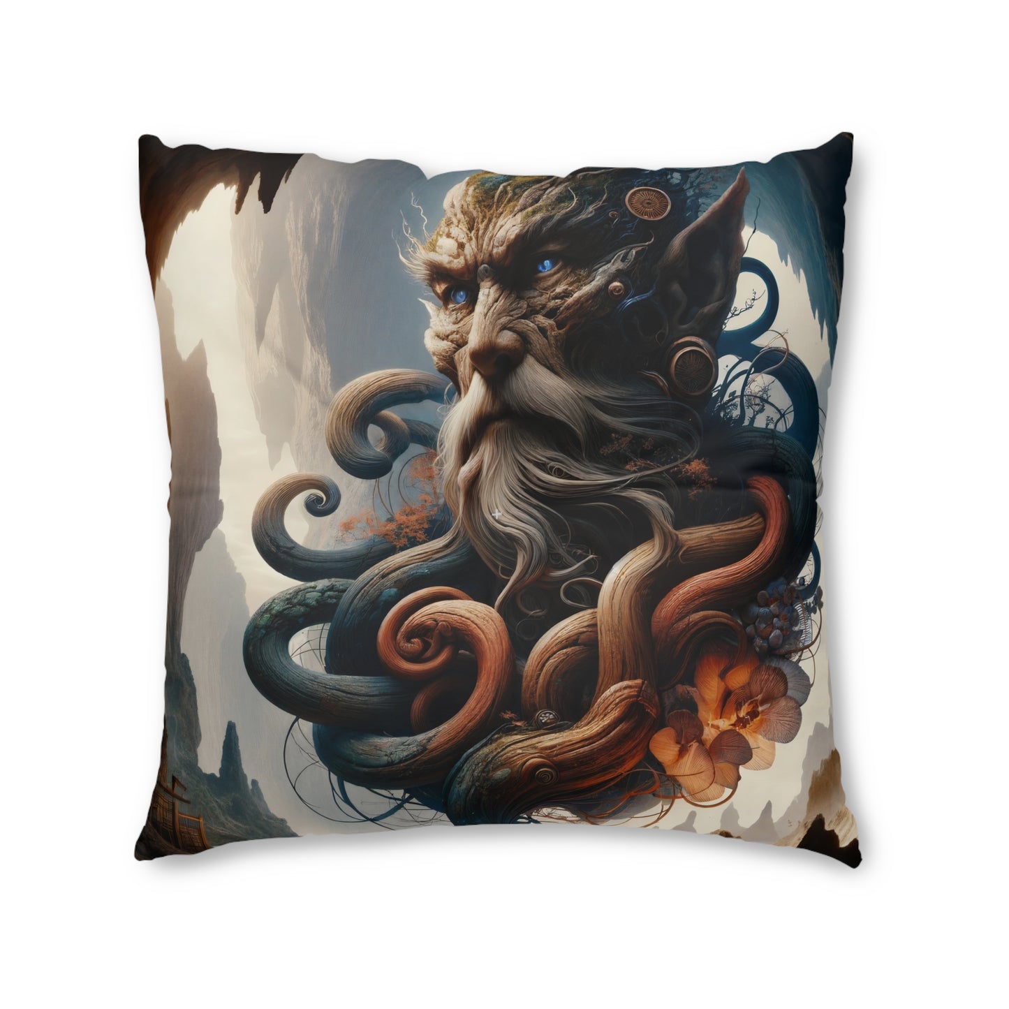 Cuscino | Cuscino da pavimento | Trapuntato | Quadrato | Mitologia marina | Divinità del mare