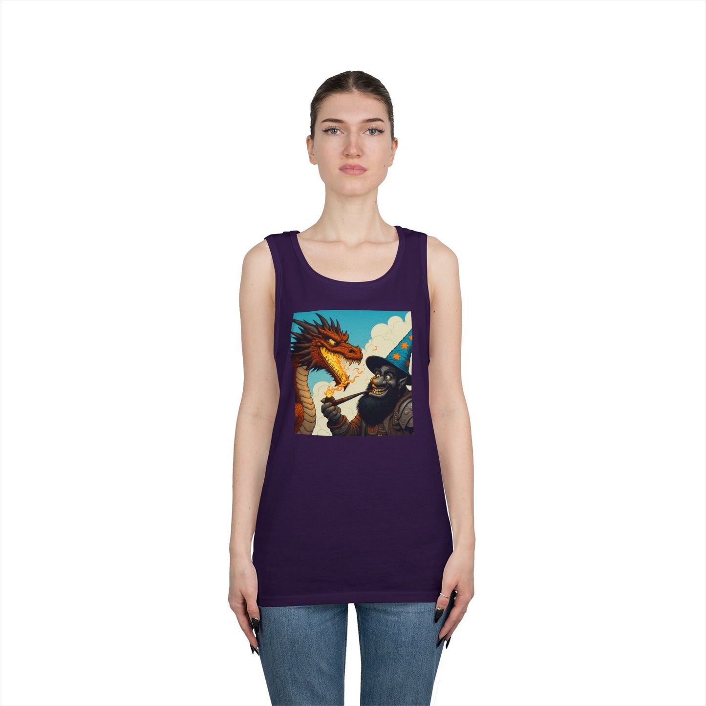 Linne | Unisex | Kraftig bomull | Drakeld fantasy | Trollformagi