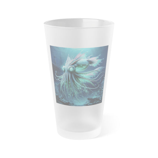 유리 | 파인트 글라스 | 불투명 | 러브크래프트 공포 | 심해 레비아탄