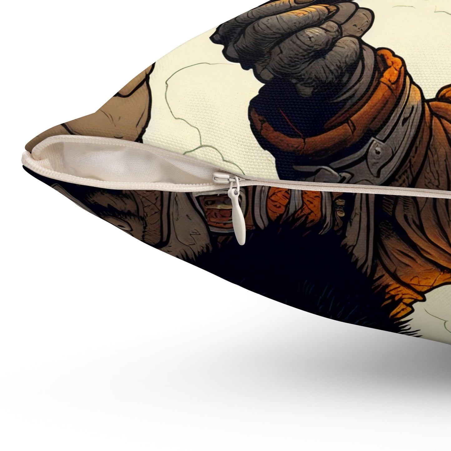 Cuscino | Poliestere | Quadrato | Fantasy Epico | Magia Draconiana | Goblin