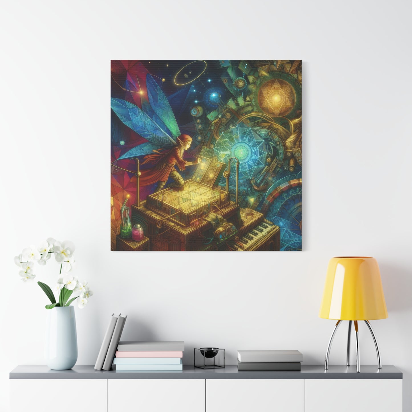 Canvas | Matt | Esoterisk fantasy | Sylf | Pussel