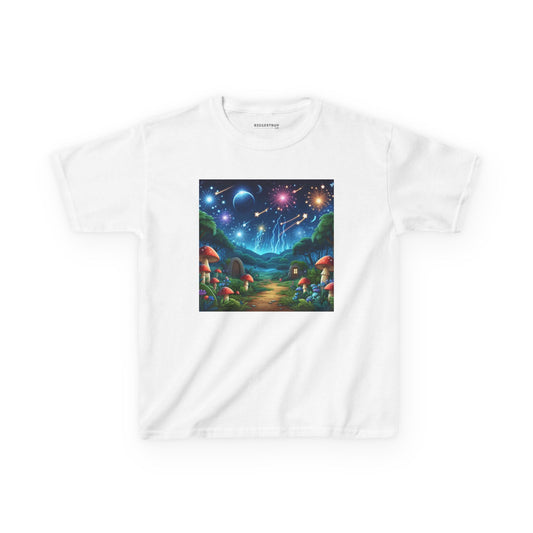 Tシャツ | キッズTシャツ | ヘビーコットン | ファンタジー世界観 | 魔法のキノコの家