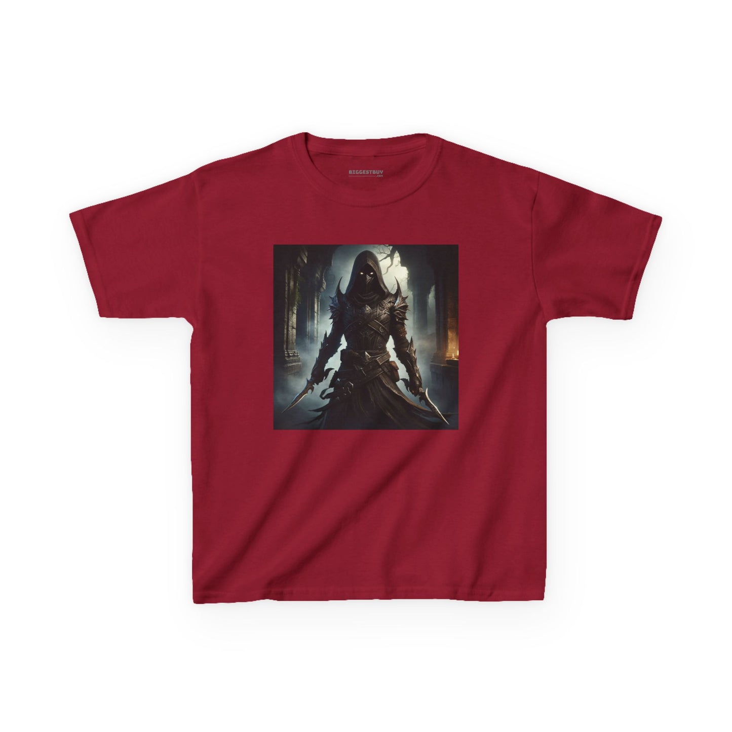 เสื้อยืด | เสื้อยืดเด็ก | ผ้าฝ้ายเนื้อหนา | จอมนักฆ่าเงามืด | นักล่าวิญญาณ