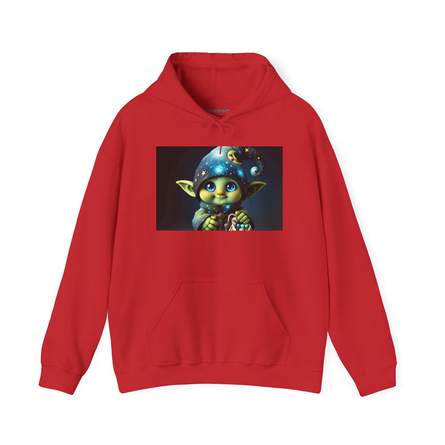 Hettegenser | Unisex | Hettegenser | Kraftig blanding | Fantasi | Skogsalv | Trollmann