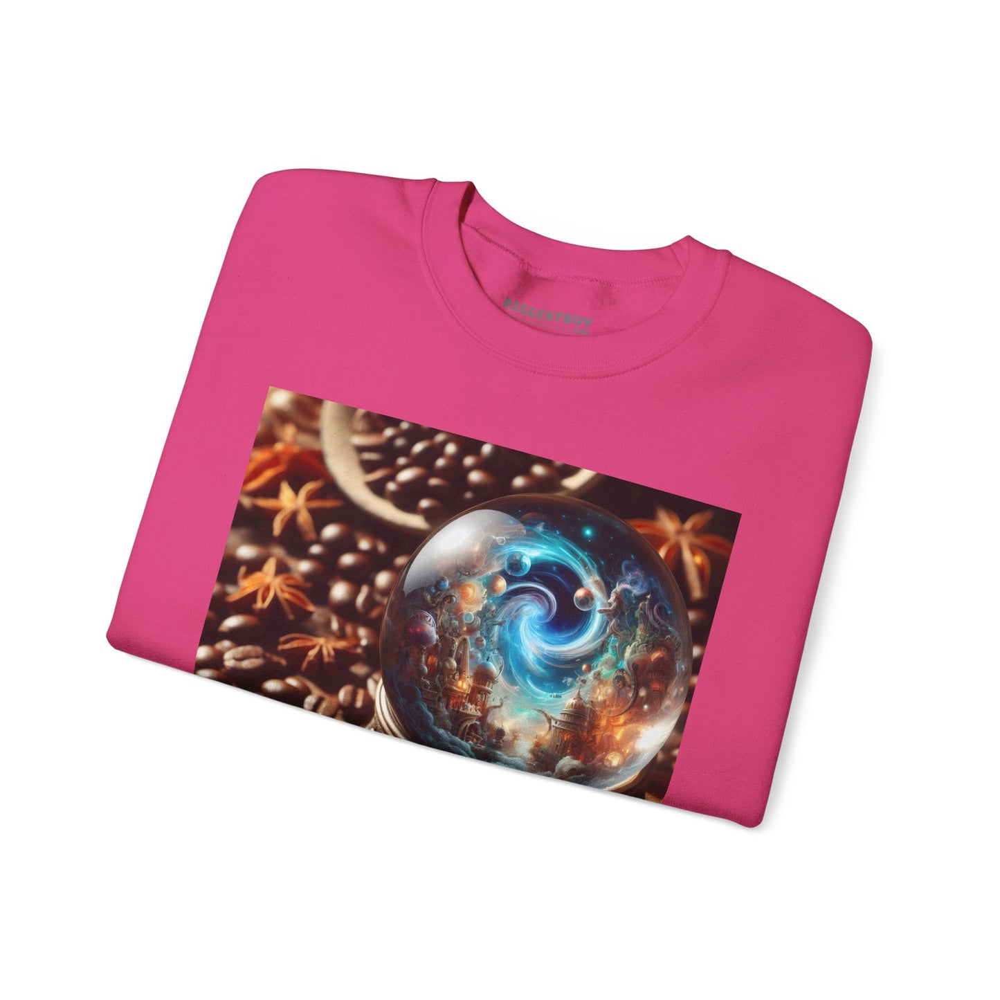 Felpa | Unisex | Girocollo | Misto pesante | Cosmologia Nordica | Globo Magico