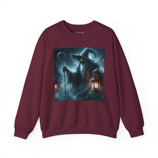 Sweatshirt | Unisex | Ronde hals | Zware kwaliteit | Ondode Tovenaar | Necromantie | Geest