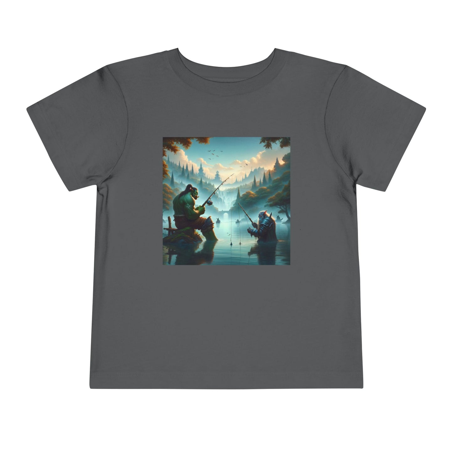 T-shirt | Peuter T-shirt | Korte mouw | Heldensage | Interraciale Vriendschap