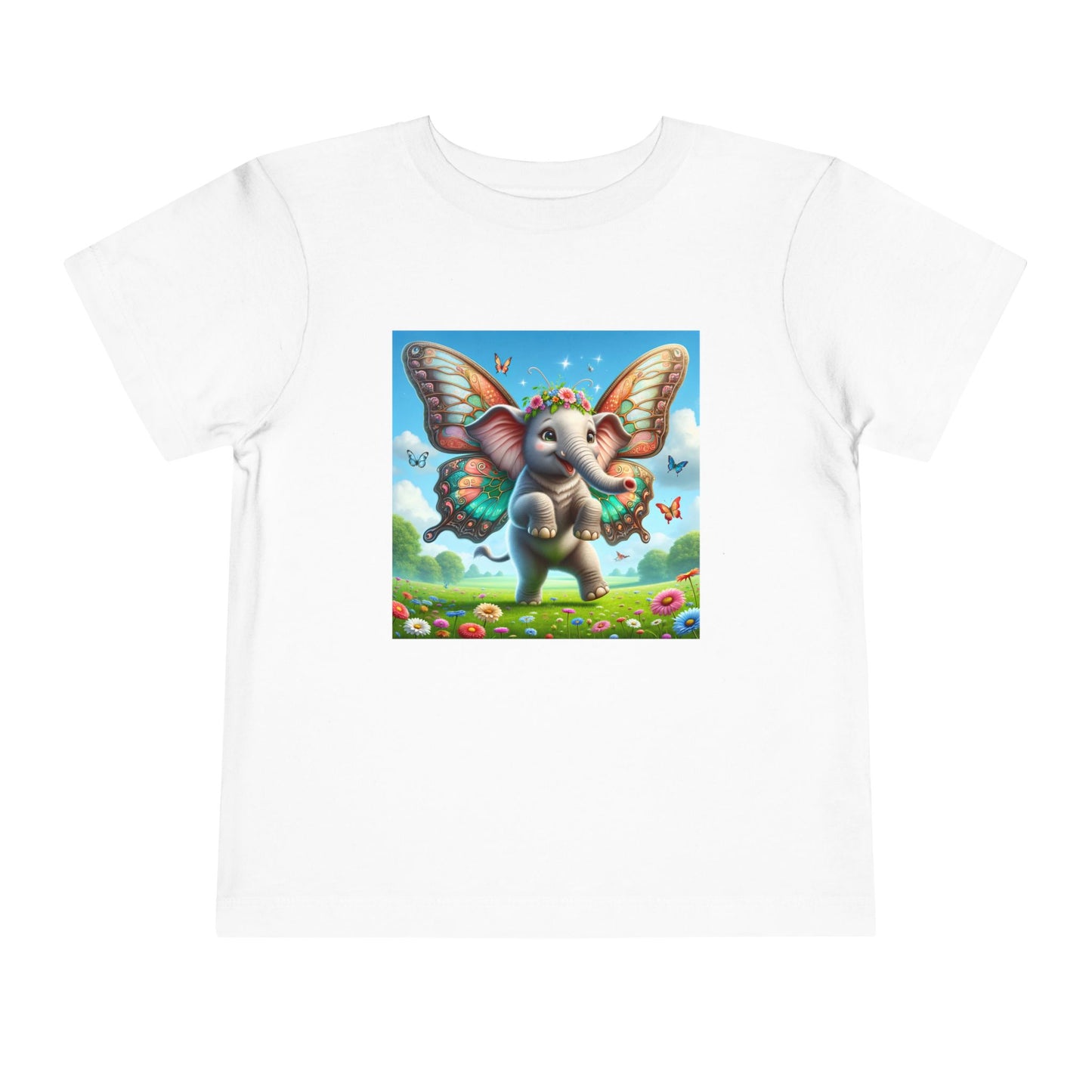 T-Shirt | Koszulka dla malucha | Krótki rękaw | Baśniowa fauna | Airavata | Słonik