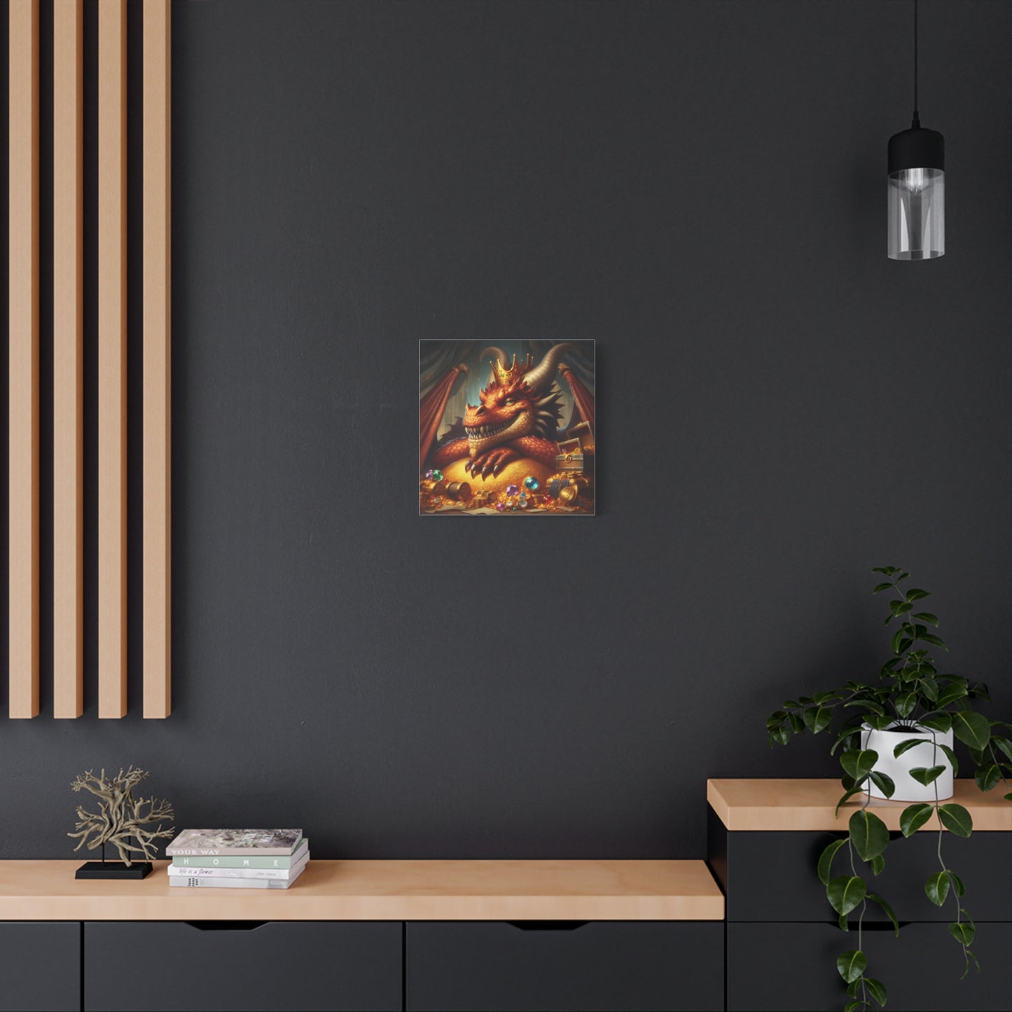 Płótno | Matowy | Nordycka Mitologia | Fafnir | Smok