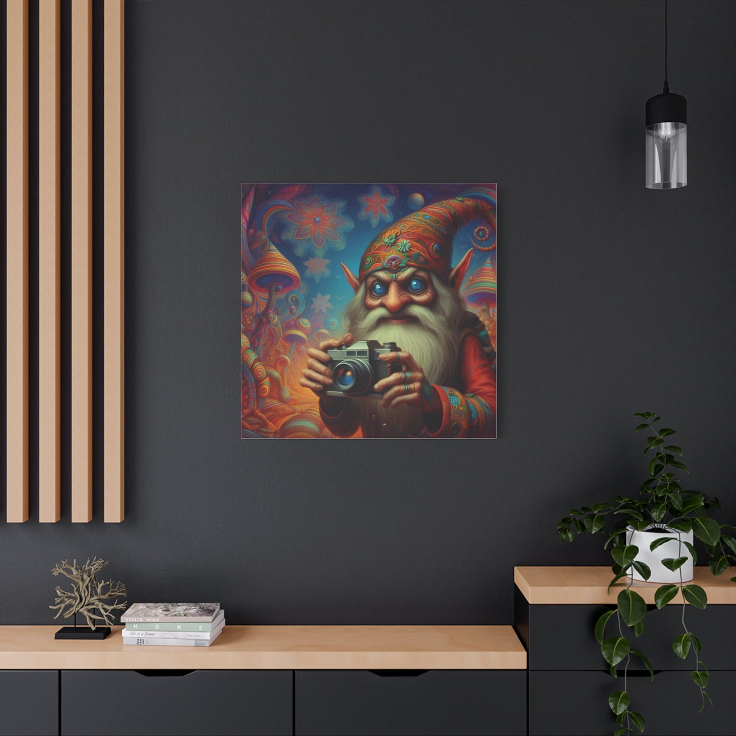 Płótno | Matowy | Fantasy | Słowiański Duch | Domovoi