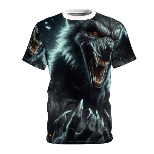 T-Shirt | All Over Print | Unisex Tee | Dark Fantasy | Lycanthrope | Werewolf