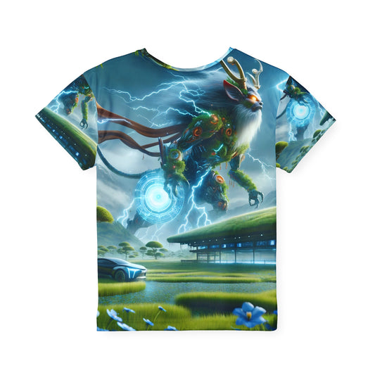 Sports Jersey | Kids  | Techno-Fantasy | Electric Kirin