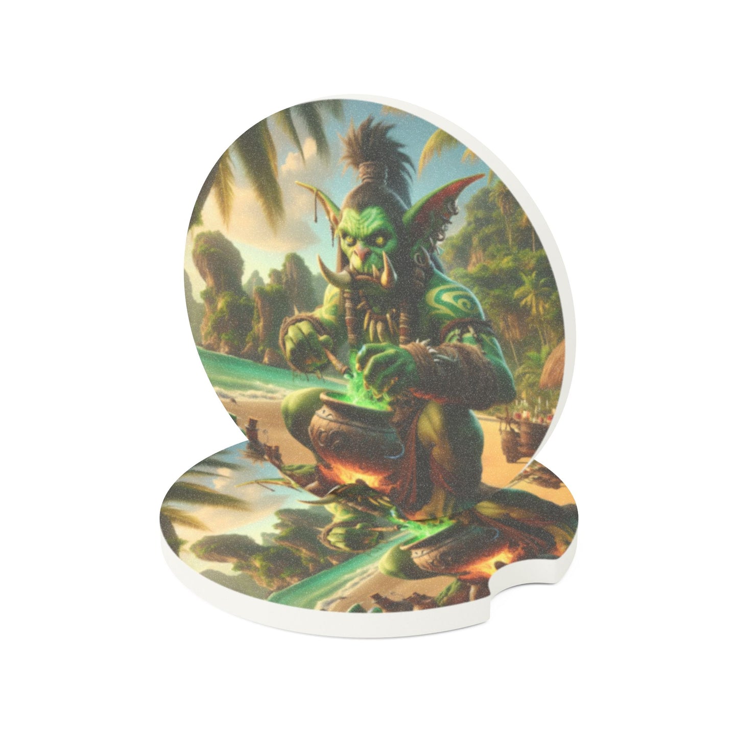 Podstawka | Podstawka samochodowa | Steatyt | Szamanizm Tropikalny | Ork Warzyciel