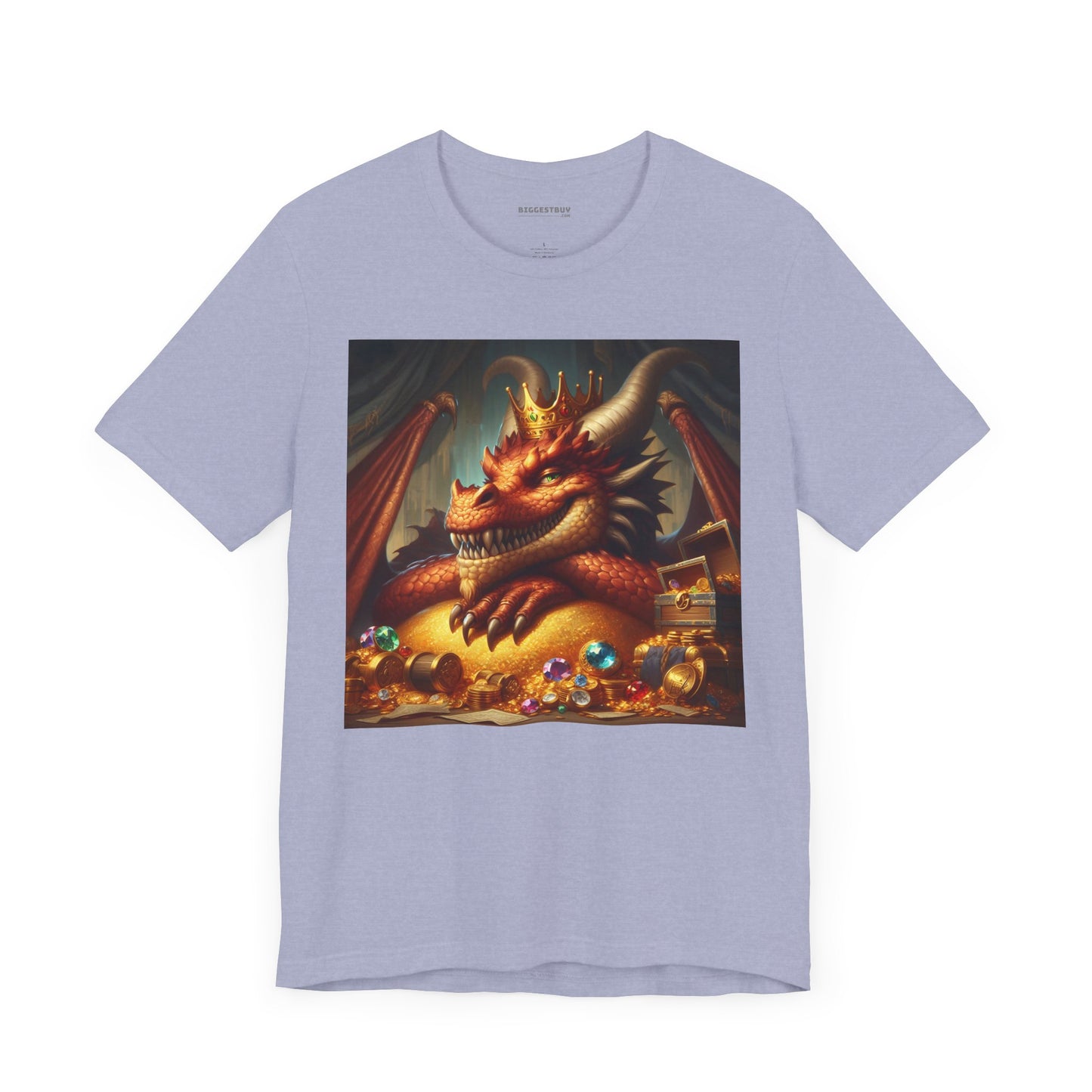 T-Shirt | Unisex | Koszulka dżersejowa | Krótki rękaw | Nordycka Mitologia | Fafnir | Smok