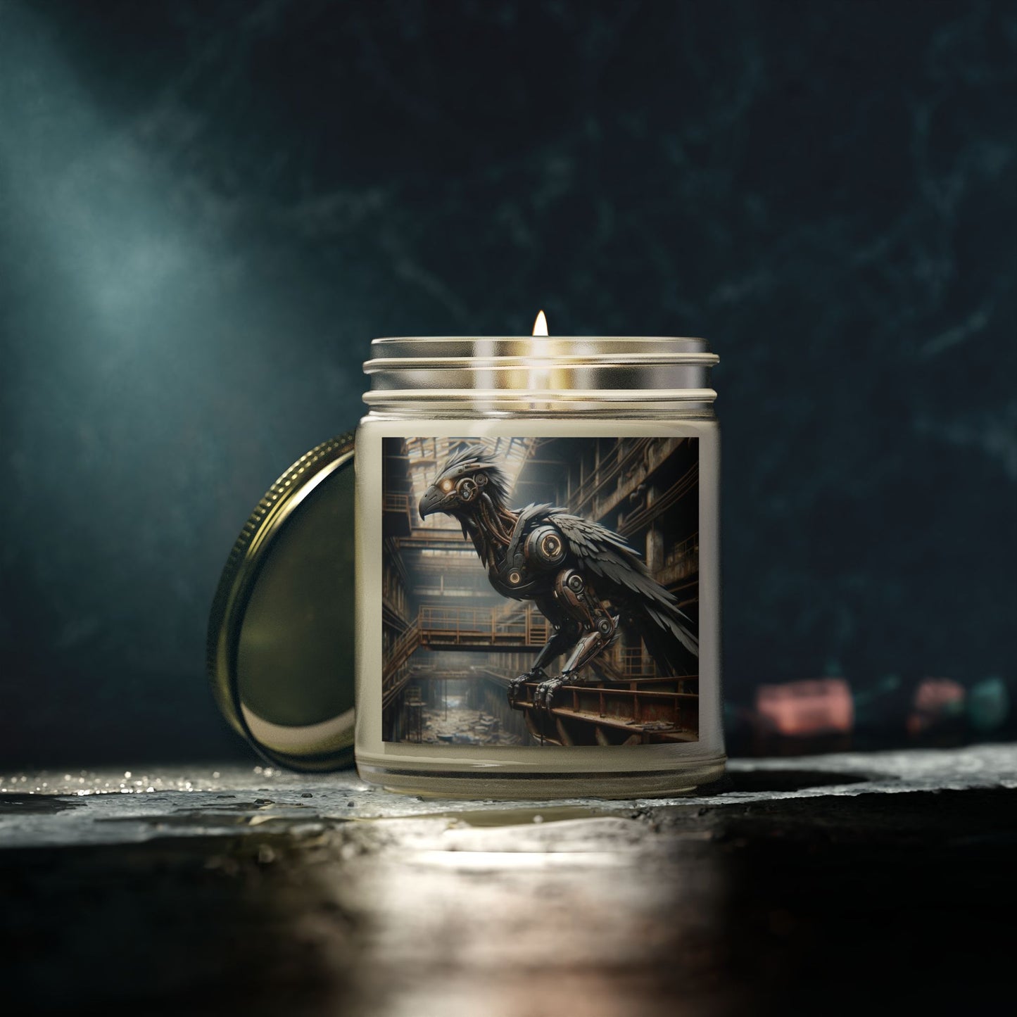 Candela profumata | Steampunk Post-Apocalittico | Corvo Meccanico