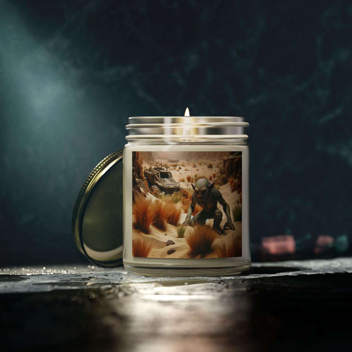 Świeca zapachowa | Postapokaliptyczny Gremlin | Kanion