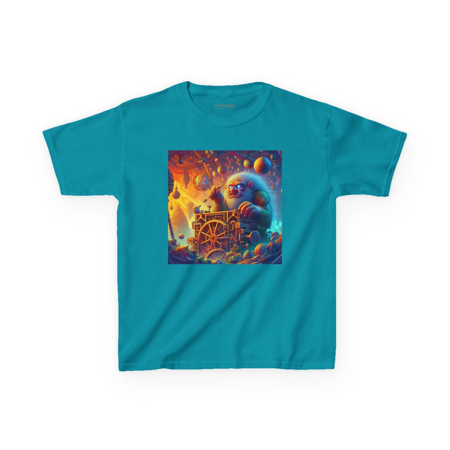 T-Shirt | Koszulka dziecięca | Ciężka bawełna | Mitologia Arktyczna | Mechanik Lodu