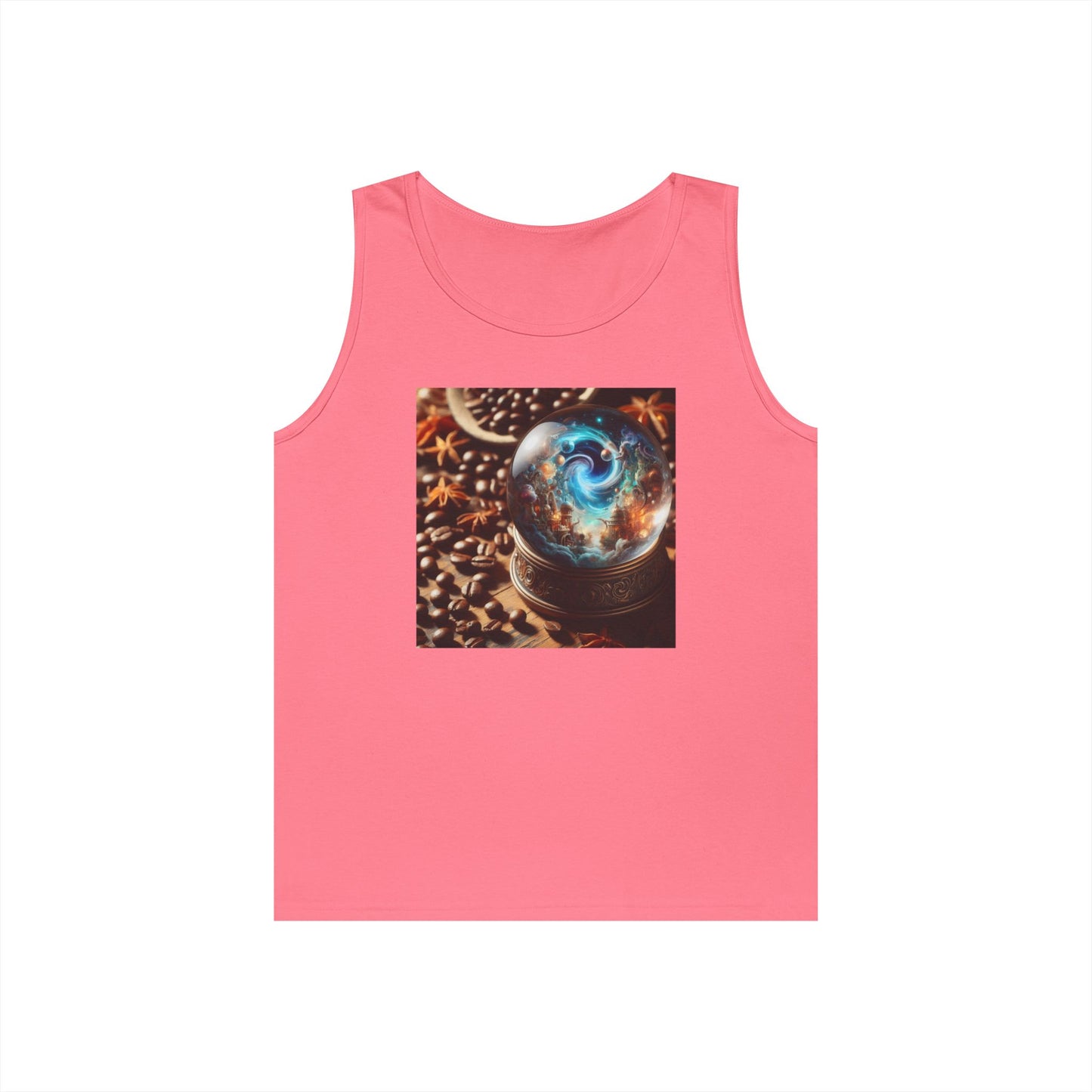 Tanktop | Unisex | Schwere Baumwolle | Kosmische Mythologie | Schneekugel