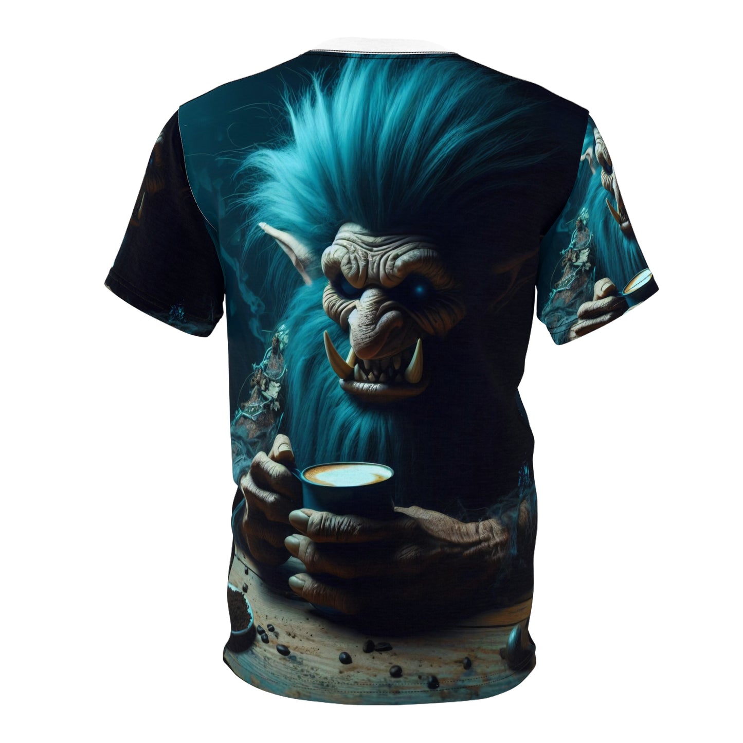 Tシャツ | 全面プリント | ユニセックスTシャツ | 北欧ダークファンタジー | 氷の巨人 | トロール