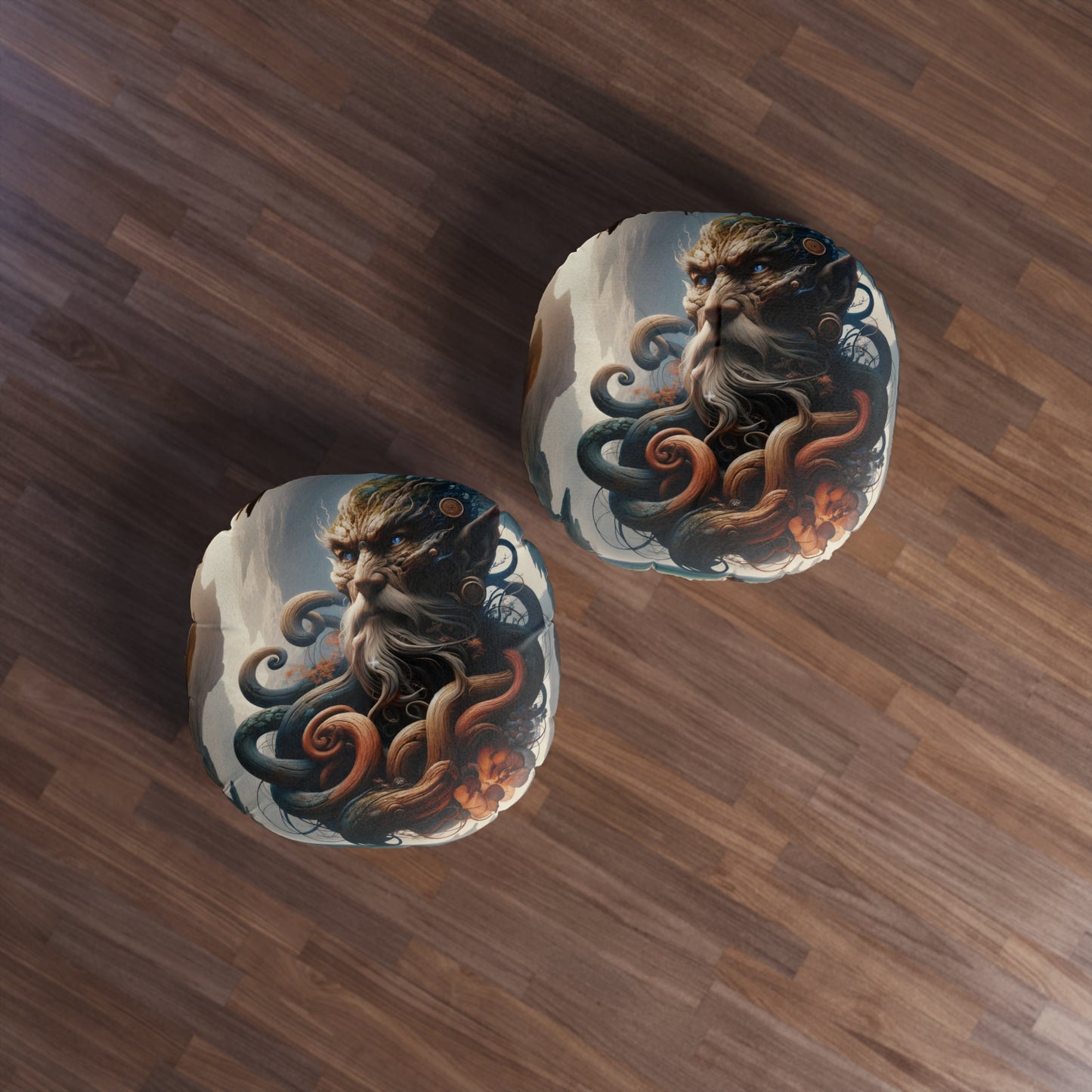 Cuscino | Cuscino da pavimento | Trapuntato | Rotondo | Mitologia marina | Divinità del mare