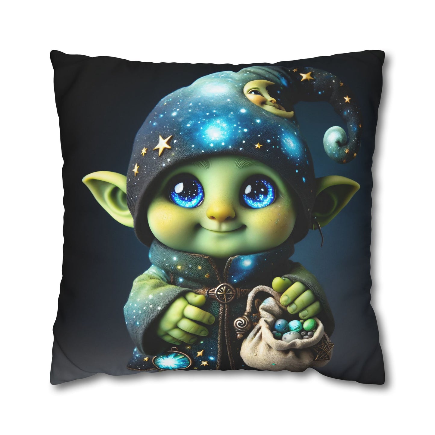 Örngott | Fyrkantigt | Polyester canvas | Fantasy | Celestial Magi | Brownie