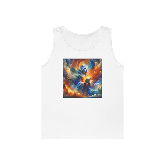 Tank Top | Unisex | Heavy Cotton | Cosmic Fantasy | Arcane Magic | Spellcaster