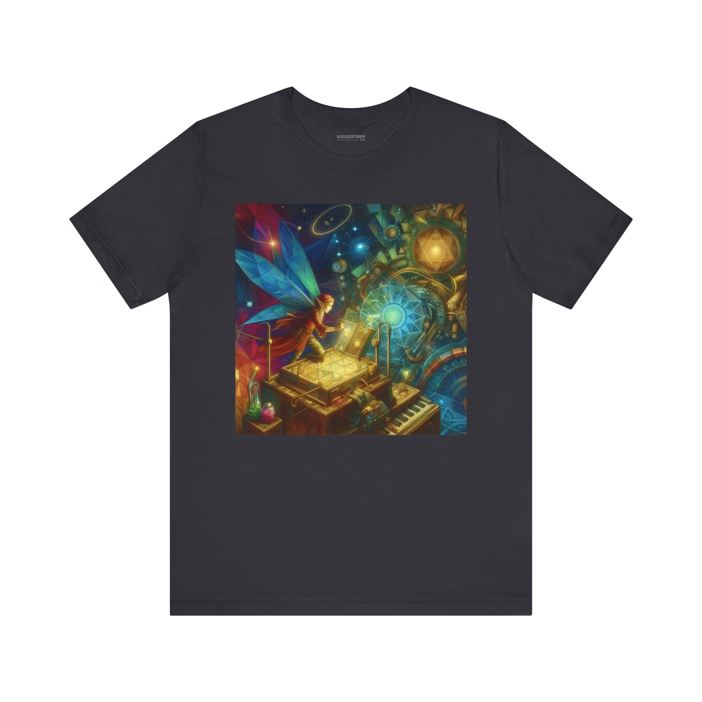 T-shirt | Unisex | Maglietta in jersey | Manica corta | Fantasia Eterea | Sylph Mistico
