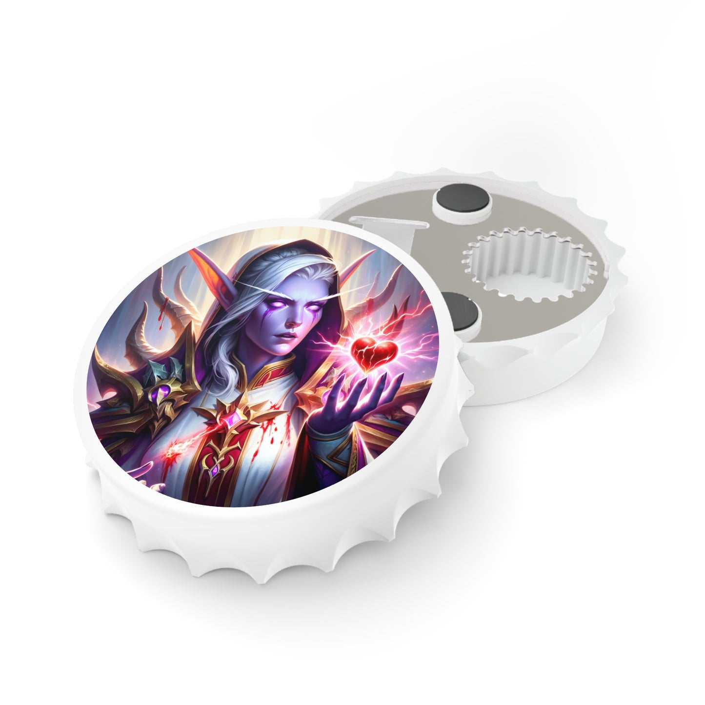 Flessenopener | Fantasy | Elfenmagie | Paarse Elf