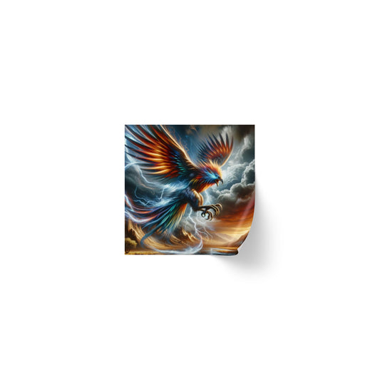 Sticker Label Roll | Square | Legendary Phoenix | Skyfire Reborn