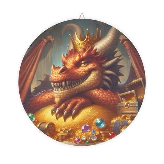 Panneau | En bois | Mythologie nordique | Fafnir | Dragon