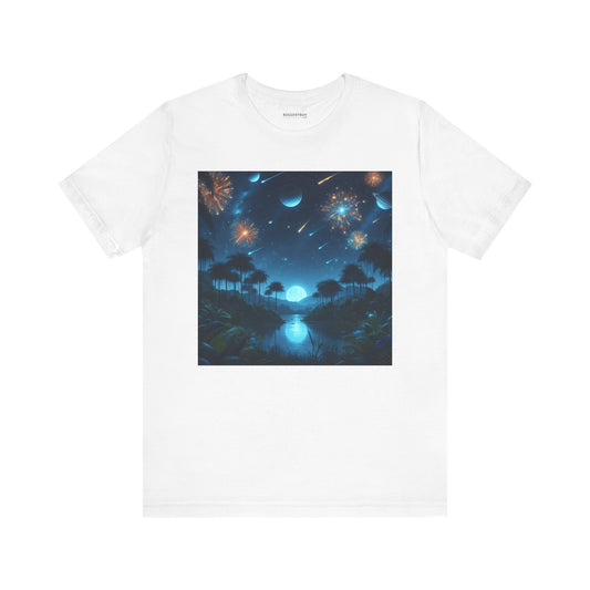 T-shirt | Unisex | Jersey T-shirt | Korte mouw | Kosmische Fantasie | Astralagos