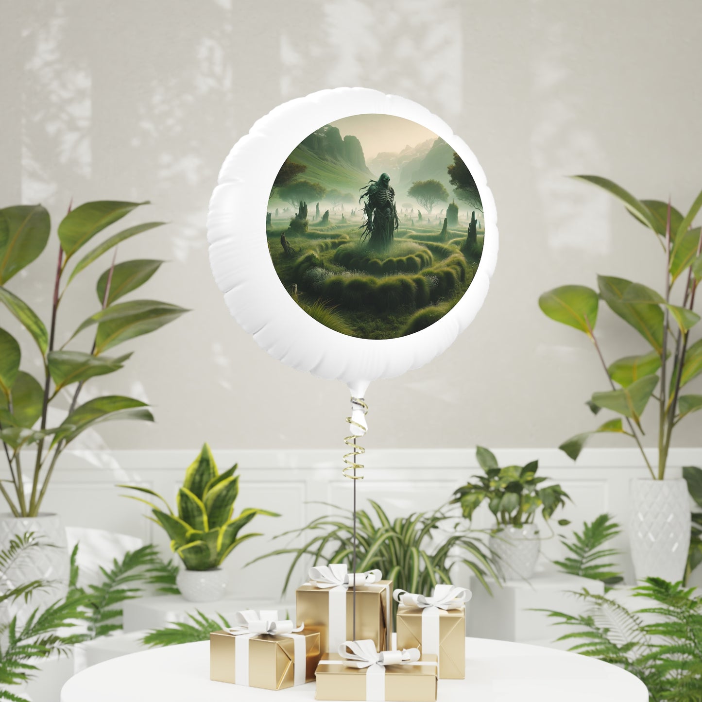 Воздушный шар | Гелий | Майлар | Тёмное фэнтези | Жнец тумана