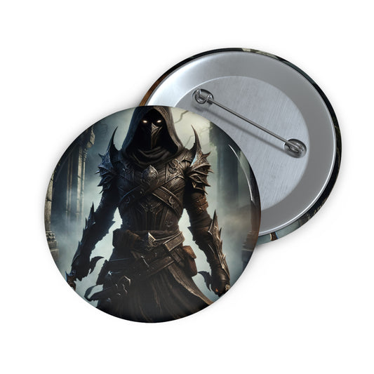 زر | زر بدبوس | بدبوس خلفي | فانتازيا مظلمة | قاتل مأجور | شبح