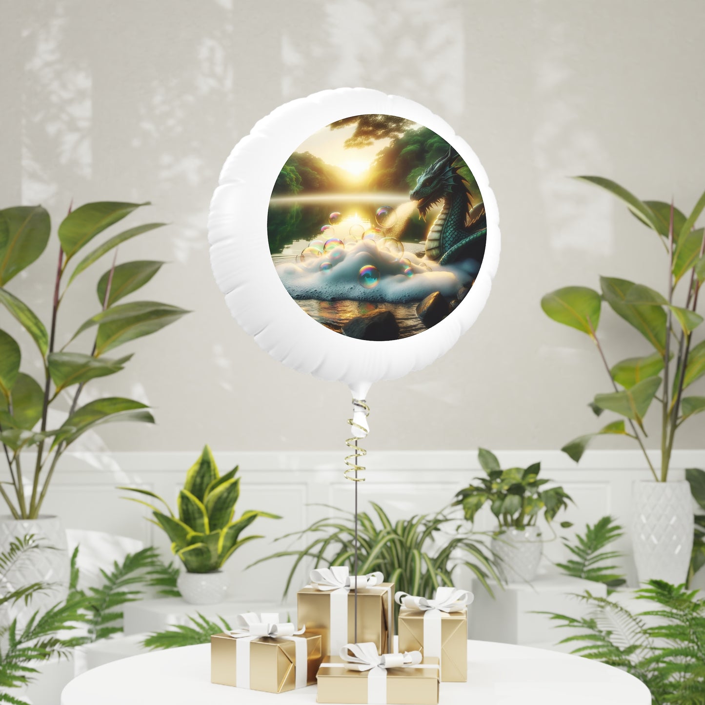 Balon | Hel | Mylar | Fantasy Smocze | Mistyczna Istota