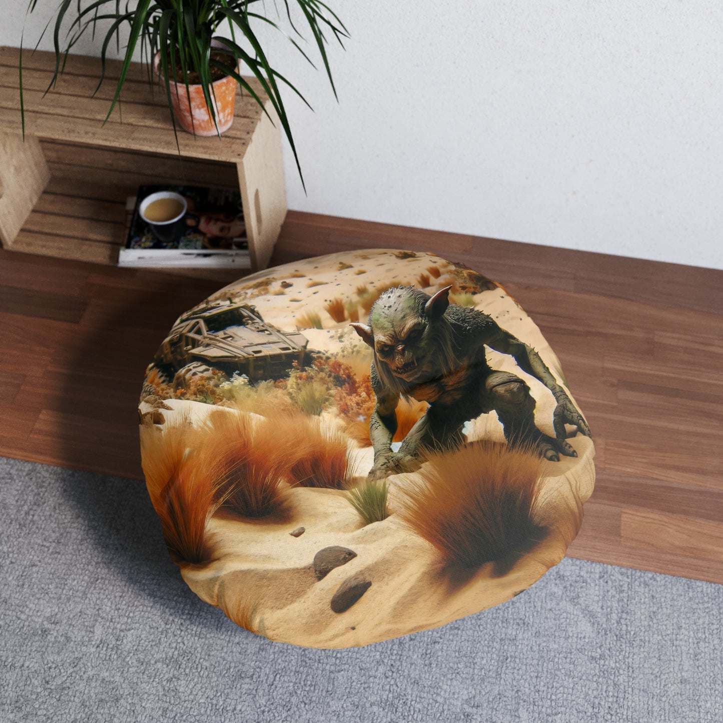 وسادة | وسادة أرضية | معنقدة | دائرية | خيال ما بعد الكارثة | مخلوق غوبلين