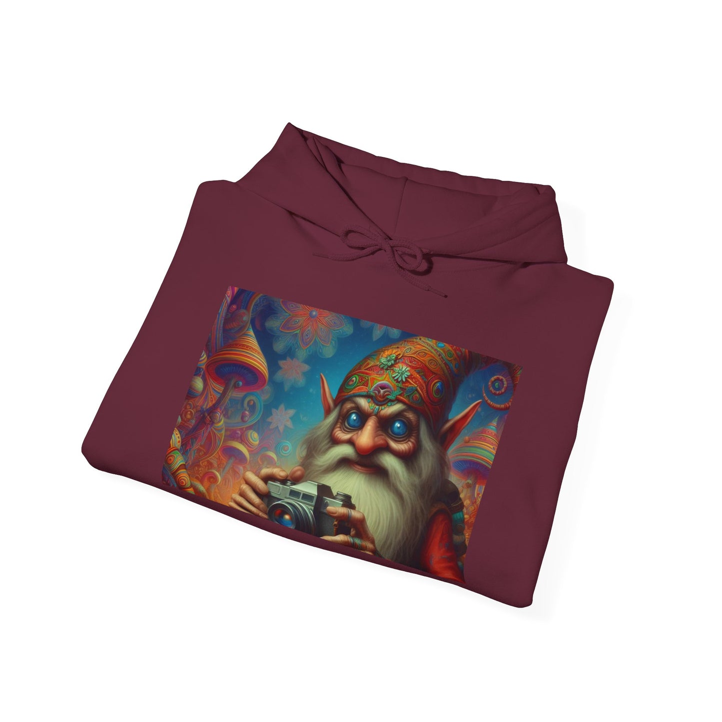 Bluza z kapturem | Unisex | Bluza dresowa z kapturem | Gruba mieszanka | Fantasy | Słowiański Duch | Domovoi