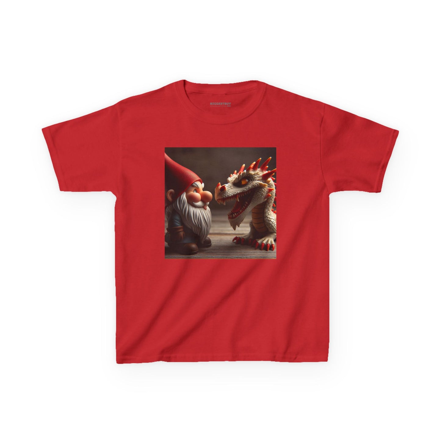 T-Shirt | Kaos Anak | Katun Tebal | Fiksi Mitos | Gnome dan Naga Timur