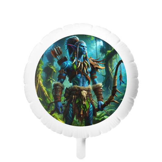 Balloon | Helium | Mylar | Tribal Fantasy | Wood Elf Warrior